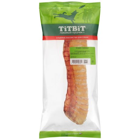Лакомство Titbit Трахея говяжья для собак 64 г