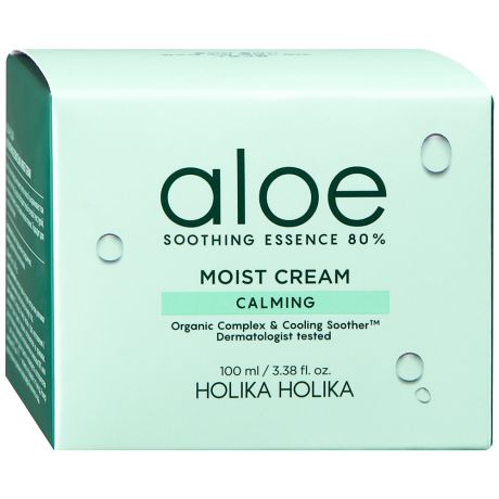 Крем для лица Holika Holika Aloe Soothing Essence 80% Moisturizing Cream увлажняющий 100 мл