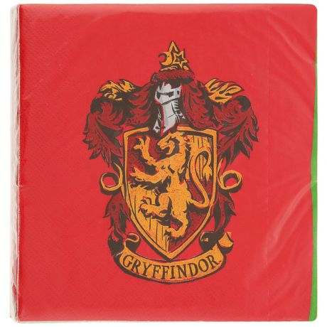 Салфетки бумажные ND Play Harry Potter трехслойные гербы 33х33 см 20 штук