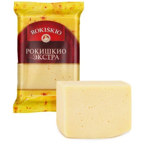 Сыр полутвердый Rokiskio Экстра 45% 250 г
