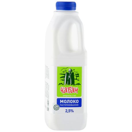 Молоко Чабан 2.5% 930 г