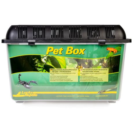 Переноска для рептилий Lucky Reptile Pet Box Medium 32.5x22x21 см