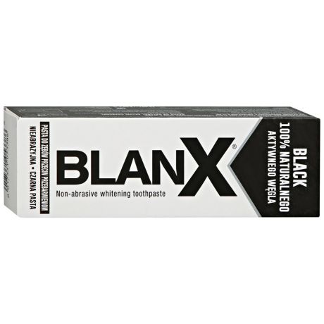 Зубная паста Blanx Black Charcoal 75 мл