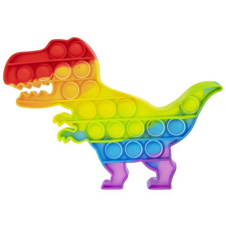 Игрушка-антистресс 1toy вечная пупырка динозавр 19х9х15 см