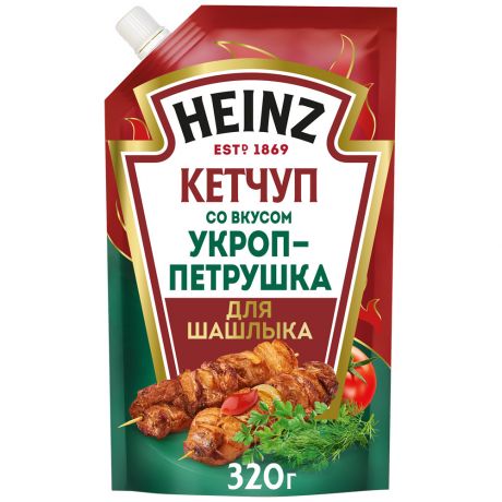 Кетчуп Heinz Укроп-петрушка 320 г