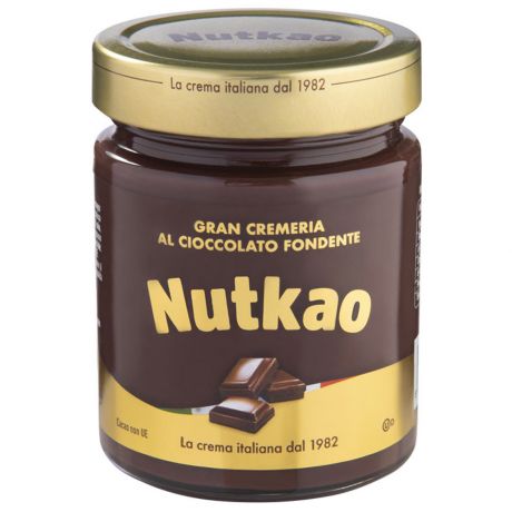 Паста Nutkao шоколадная с тёмным шоколадом 350 г