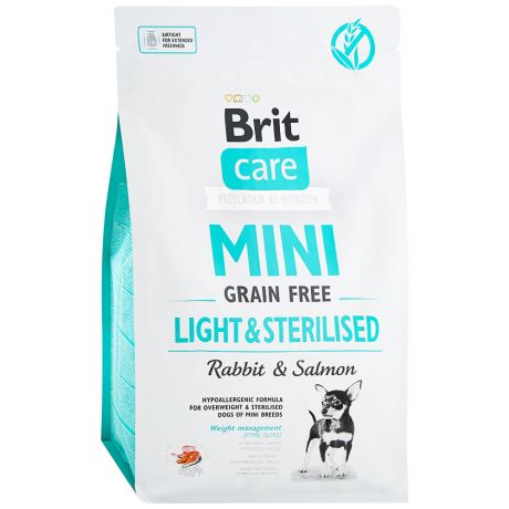Корм сухой Brit Care MINI для стерилизованных собак мини-пород 2 кг
