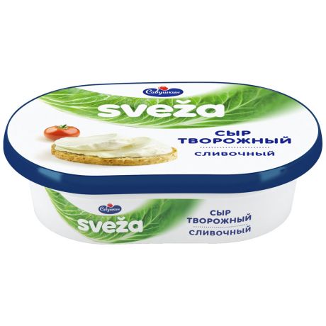 Сыр творожный Sveza сливочный 60% 150 г