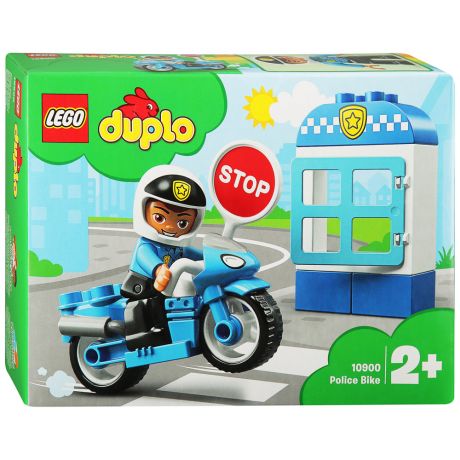 Конструктор Lego Duplo Town Полицейский мотоцикл