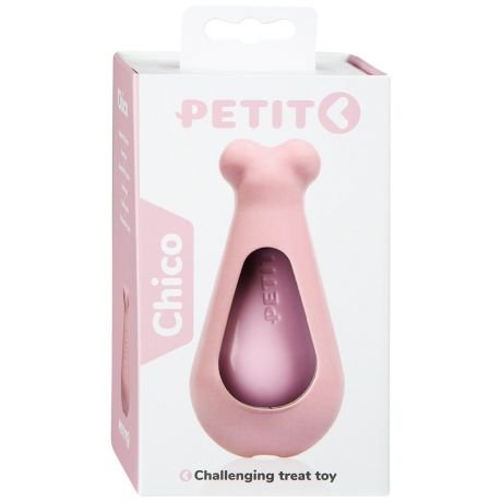 Игрушка развивающая Petit Chico для щенков розовая 12x6x6 cм