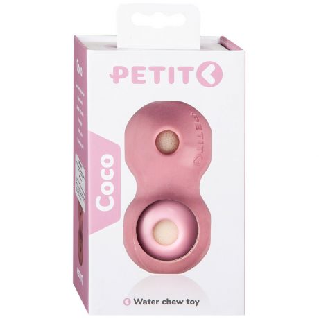 Игрушка развивающая Petit Coco для щенков розовая 12x6x6 см