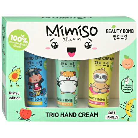 Подарочный набор Mimiso Trio Hand Cream Крем для рук 30 мл 3 штуки