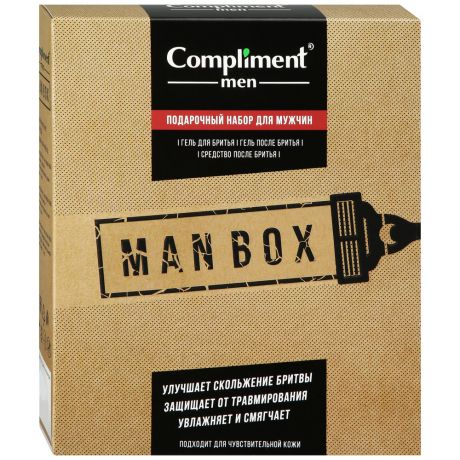 Набор подарочный Compliment Men Man Box №1910