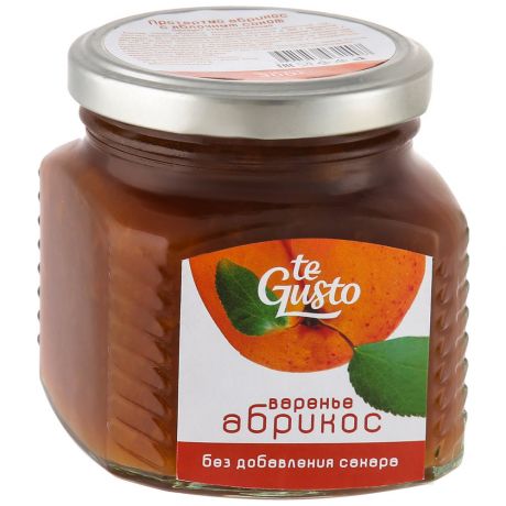 Варенье te Gusto из абрикоса с яблочным соком 300 г