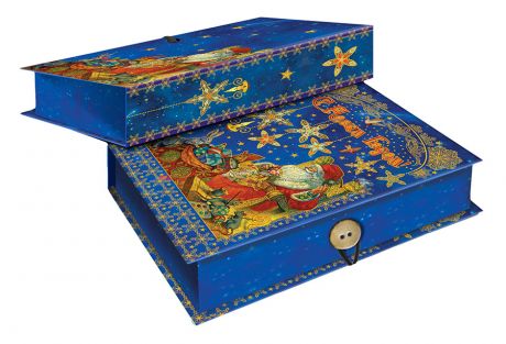 Коробка подарочная Magic Pack Мастерская Деда Мороза-S 18х12х5 см