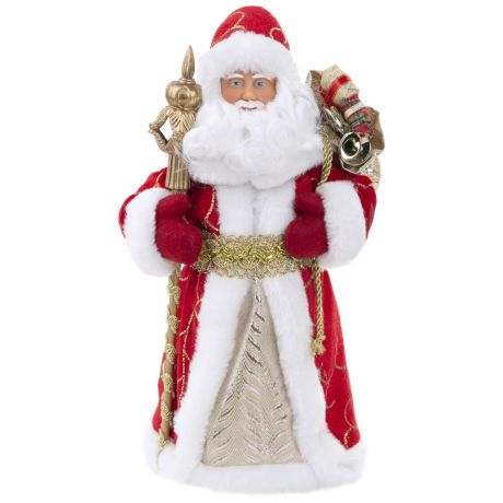 Фигурка новогодняя Magic Time Дед Мороз в красном костюме 20,5*12,5*41см