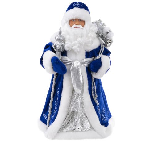 Игрушка детская Magic Time Дед Мороз в синем костюме 20.5x12.5x41.5 см