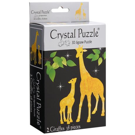 3D головоломка Crystal Puzzle Два жирафа