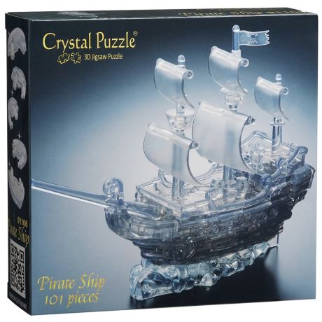 3D головоломка Crystal Puzzle Пиратский корабль