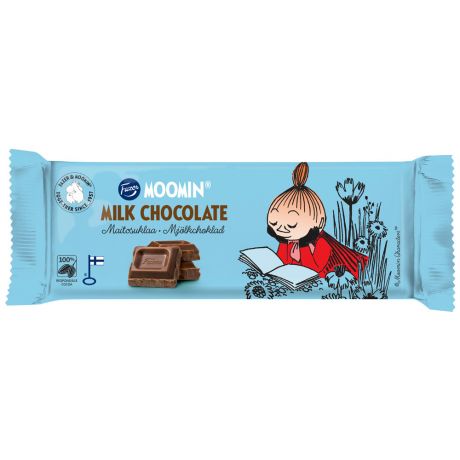 Шоколад Fazer Moomin молочный 68 г