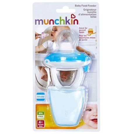 Ниблер Munchkin Для Детского Питания от 4 месяцев Голубой