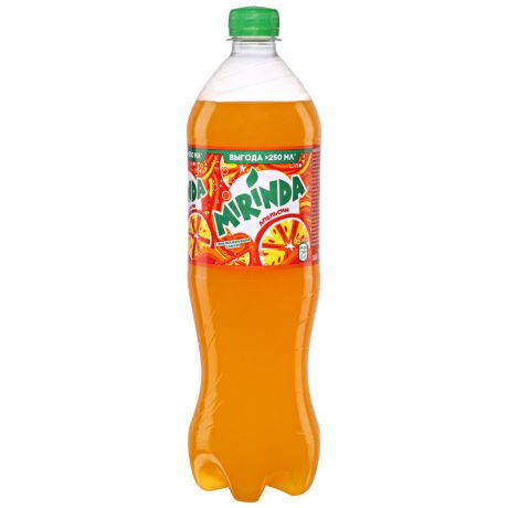 Напиток сильногазированный Mirinda Апельсин 1 л