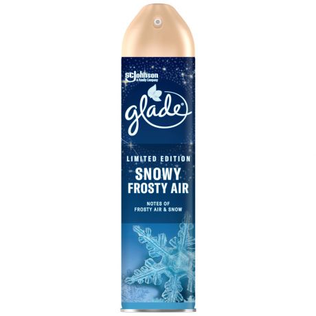 Освежитель воздуха Glade Snowy Frosty Air аэрозоль 300 мл