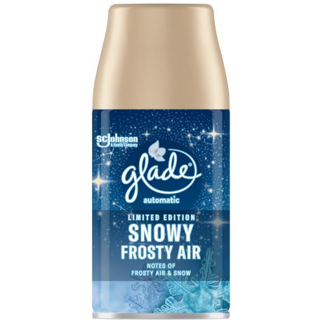 Освежитель воздуха Glade Automatic сменный баллон Snowy Frosty Air 269 мл