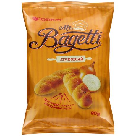 Печенье затяжное MR. BAGETTI Лук 90 г