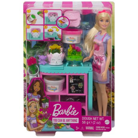 Кукла Mattel Barbie Барби Флорист с цветочным магазином