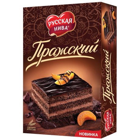 Торт Русская нива Пражский 400 г