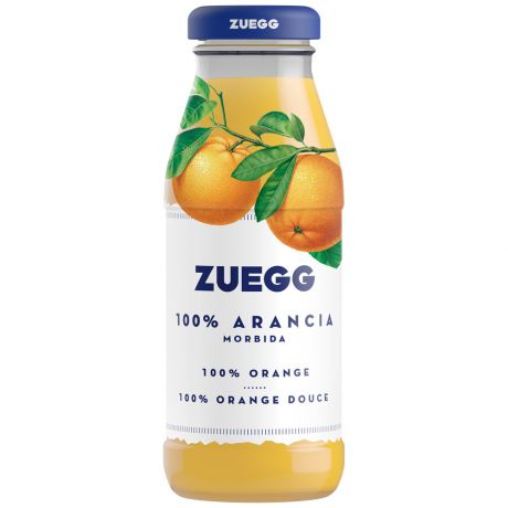 Сок Zuegg апельсиновый 100% восстановленный 200 мл