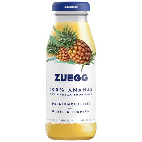 Сок Zuegg ананасовый 100% восстановленный 200 мл