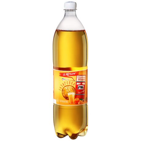 Напиток безалкогольный Крым Газировка 5 копеек с цитрусовым вкусом 1.5 л