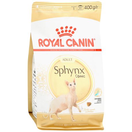 Корм сухой Royal Canin Sphynx Adult для взрослых кошек породы Сфинкс 400 г
