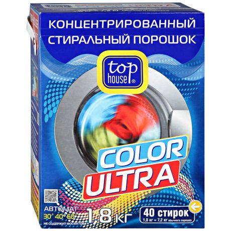 Стиральный порошок Top House Color Ultra 1.8 кг