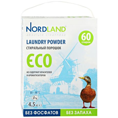 Стиральный порошок Nordland Eco 4.5 кг