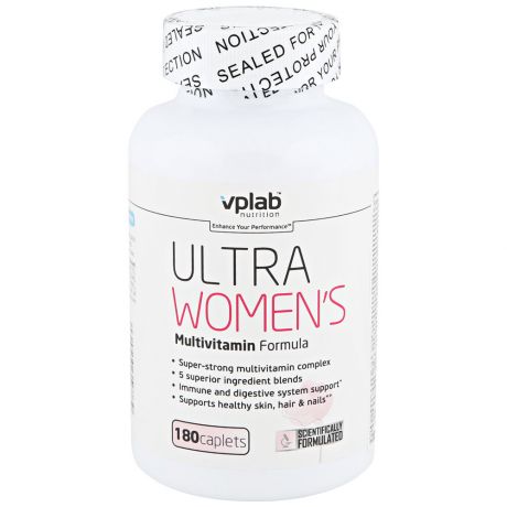 Комплекс VpLab Ultra Women Multivitamin Formula витаминно-минеральный для женщин (180 капсул)