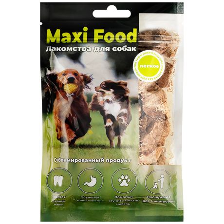 Лакомство Maxi Food легкое говяжье для собак 30 г
