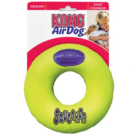 Игрушка KONG Air Кольцо для собак среднее 12 см