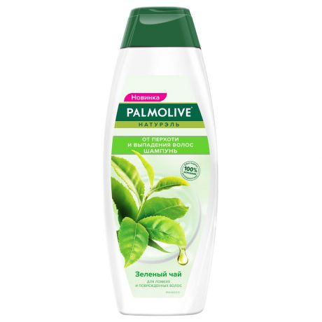 Шампунь Palmolive Натурэль от перхоти и выпадения волос с экстрактом зеленого чая 380 мл