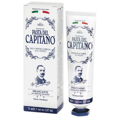 Зубная паста Pasta del Capitano Отбеливание 75 мл