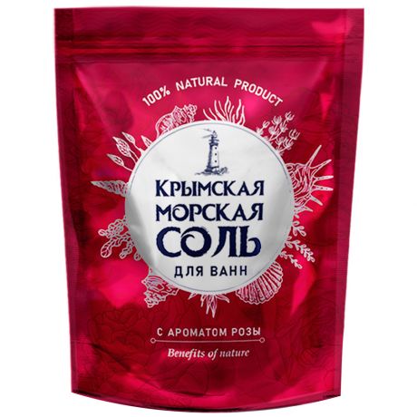 Соль для ванны Крымская морская Роза 1.1 кг