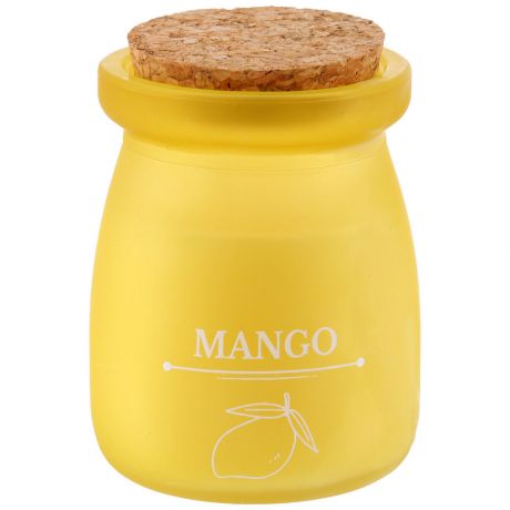 Свеча Magic Home декоративная ароматизированная парафиновая с ароматом манго 5.4х5.4х7.3 см