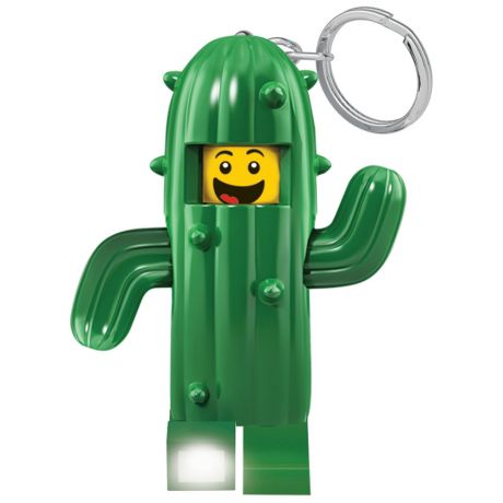 Брелок-фонарик для ключей Lego Cactus Boy Мальчик-кактус