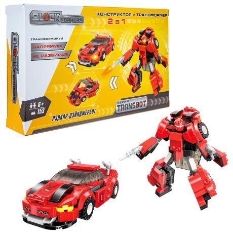 Конструктор 1 toy Blockformers Transbot Рэдкар-Дэйнжербот