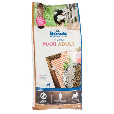 Корм сухой Bosch Maxi Adult для собак 15 кг