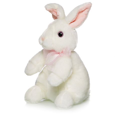 Мягкая игрушка MaxiLife Кролик Белый 24 см