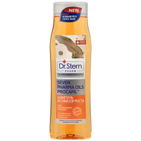 Шампунь для волос Dr.Stern активатор роста Семь аптечных масел 400 мл