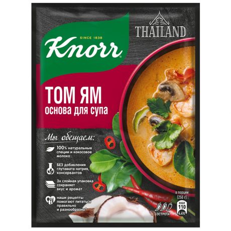 Основа для супа Knorr Том Ям 31 г